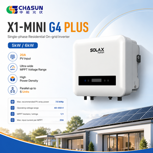 <span class=keywords><strong>SolaX</strong></span> <span class=keywords><strong>X1</strong></span>-MINI G4 PLUS 5-6kW Monofásico Híbrido Solar 21.7A 2 MPPT IP66 5 Optimizadores de Sombra Paralelos para el Hogar 98% de Eficiencia - Product Image 1