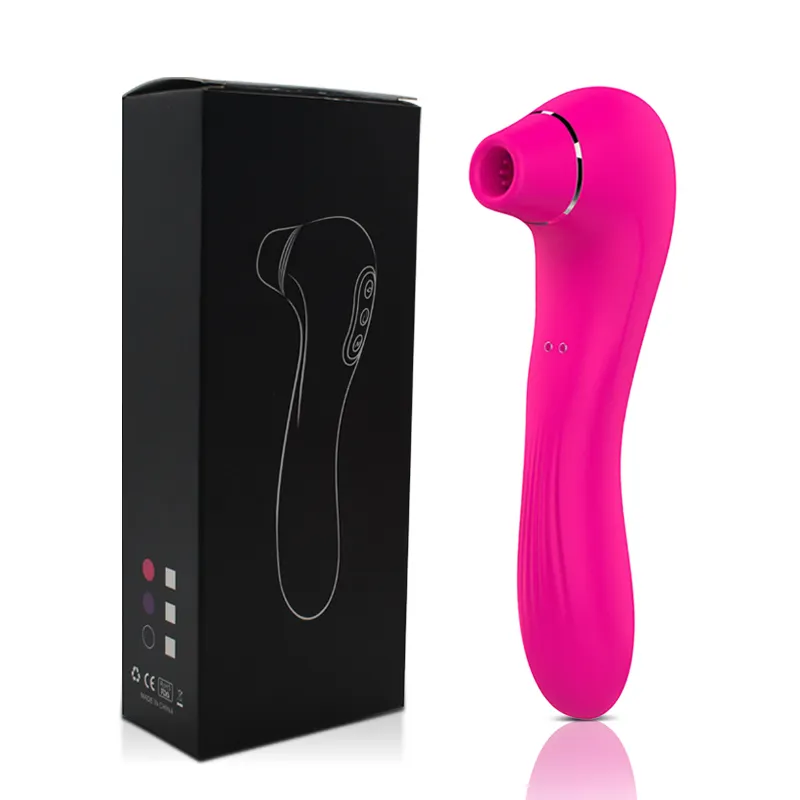 Leutoo Mainan Seks untuk Wanita, 10 Intense Mainan Seks Mengisap Puting Vibrator G Spot untuk Bergetar dan Mengisap Mainan