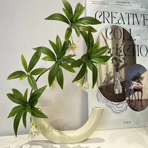 Nuevo Florero de Cerámica con Diseño de Tubería de Agua, Decoración para el Hogar, Flores Artificiales - Product Image 2