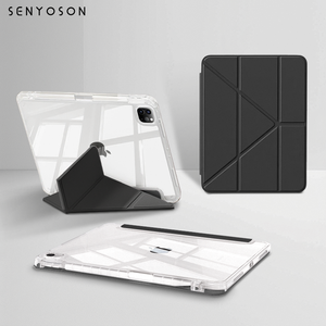 <span class=keywords><strong>Housse</strong></span> pliable en Y détachable personnalisée SYX pour iPad Pro <span class=keywords><strong>10</strong></span> 13e génération Air <span class=keywords><strong>10</strong></span>,9 12,9 <span class=keywords><strong>pouces</strong></span>, étuis magnétiques pliables pour <span class=keywords><strong>tablette</strong></span> - Product Image 4