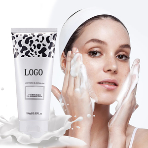 Usine OEM/ODM 100% <span class=keywords><strong>lait</strong></span> <span class=keywords><strong>naturel</strong></span> nettoyant pour le visage crème pour les pores nettoyage en profondeur <span class=keywords><strong>lait</strong></span> blanchissant lavage du visage pour femmes hommes soins <span class=keywords><strong>de</strong></span> la peau - Product Image 1