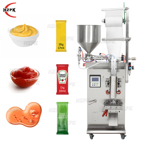 Máy đóng gói tự động HZPK 100ml cho túi đựng tương cà, nước chấm, mật ong - Product Image 1