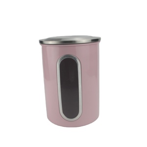 Thích hợp cho lưu trữ cấp thực phẩm nhiều màu sắc chân không kim loại tròn kín lon - Product Image 1