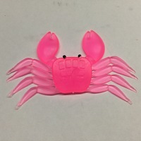 Appât souple artificiel pour la pêche, leurre pour attraper des poissons tels que les carpes, matériel pour pêcher au crabe, avec Simulation 3D, sans hameçon, 10 cm, 14cm, 37g