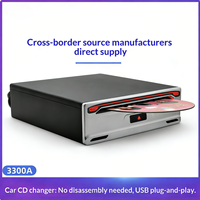 Car Headrest CD Box USB Optical Drive Android Navigation VCD/CD Player Full-Format Modification 1 Year Warranty Split Screen