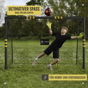 Porterías de fútbol <span class=keywords><strong>para</strong></span> jardín <span class=keywords><strong>para</strong></span> niños y adultos con portería de fútbol <span class=keywords><strong>para</strong></span> niños <span class=keywords><strong>para</strong></span> una sujeción óptima con acolchado completo - Product Image 6