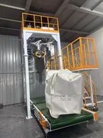 Machine de pesage de tonne de farine de poudre de Graphite à grande vitesse ligne d'emballage de grand sac efficace essentielle entraînement pneumatique facile à utiliser