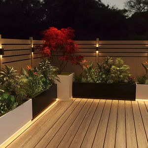 Plateaux de pots de fleurs modernes en métal Boîtes de <span class=keywords><strong>jardinière</strong></span> de <span class=keywords><strong>terrasse</strong></span> fonctionnelles avec lumière <span class=keywords><strong>pour</strong></span> décoration de jardin intérieur/extérieur - Product Image 5