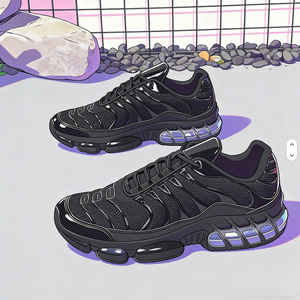 Zapatillas Deportivas Tn Plus para Hombre de Alta Calidad, Logotipo Original, Suela de Goma Cómoda, Tela de Algodón, Primavera/Verano - Product Image 1