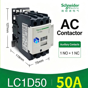 Contactor de CA LC1D65M7/F7/Q7 TeSys D, Sin Inversión, 65A, 40HP a 220V/230V CA, hasta 100kA SCCR, Trifásico, 3 NO - Product Image 4