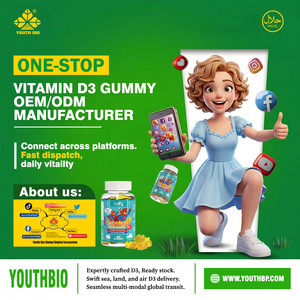 Gomitas de Vitamina D3 del Fabricante Original, Fórmula sin Gelatina y a Base de <span class=keywords><strong>Pectina</strong></span> para Apoyo Inmunológico, Salud Ósea, Gomitas Suaves - Product Image 4