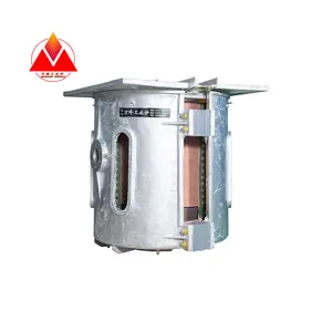 zinc scrap melting and casting furnace and smelting equipment for iron metal by factory price