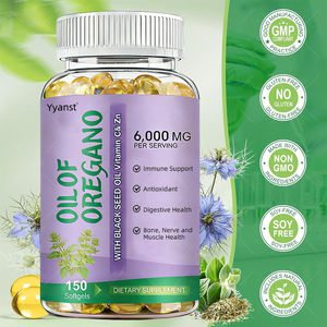 Cápsulas Blandas de Orégano y Aceite de Semillas Negras para Adultos OEM/ODM, Apoyo a la Salud Digestiva y Ósea, Bajo en Azúcar y Carbohidratos, Empaque Personalizado - Product Image 2