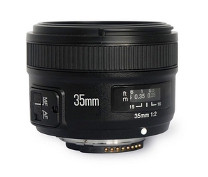 Objectif grand angle YONGNUO YN35mm F2.0 F2N AF/MF à focale fixe pour appareil photo reflex numérique <span class=keywords><strong>Nikon</strong></span> F Mount D7100 <span class=keywords><strong>D3200</strong></span> D3300 D3100 D5100 D90 <span class=keywords><strong>35mm</strong></span> - Product Image 1