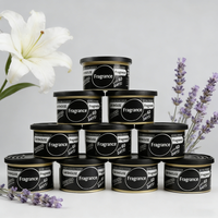 Désodorisant Solide pour Voiture en Boîte, Parfum en Gros, Baume Gel de Luxe, Diffuseur de Voiture Parfumé, Longue Durée