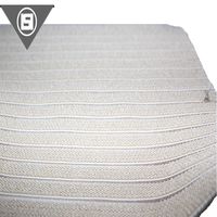 Personnalisé de haute qualité poisson soie ceinture élargie bande élastique polyester rayure sangle pour bricolage couture Crochet techniques