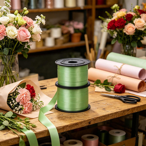 Set Decorativo per Feste con Nastro Verde 'Party Love' 450M, Perfetto per Eventi in Stile Festivo - Product Image 6