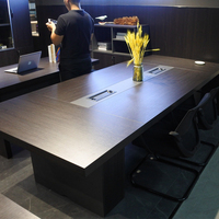 Nouvelle arrivée Bureau de réunion pour immeuble de bureaux Mobilier de bureau Table de conférence de luxe
