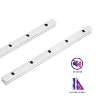 Kit de rails de guidage linéaire à roulements automatiques, rails de 400 mm, blocs de roulements 20CA, haute précision, antirouille pour imprimantes 3D, routeurs CNC