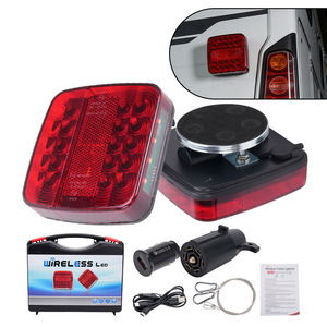 Luz Trasera Multifunción Magnética Recargable Inalámbrica LED para Camión, Resistente al Agua, de Plástico - Product Image 3