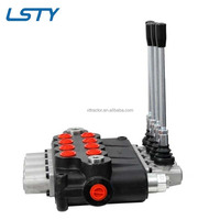 Vanne de commande directionnelle hydraulique P120 1 bobine 1 Joystick pour tracteur chargeur