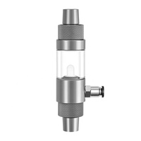 Diffuseur de CO2 externe pour aquarium, atomiseur de CO2 extérieur, valve anti-retour, équipement d'aquarium pour plantes aquatiques et poissons.