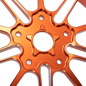 Suitable for VESPA <b>Scooter</b> Modification <b>Wheels</b> - CNC Cast Aluminum Rims 12*3.0J Corrosion-Resistant Budget-Friendly - Product Image 4