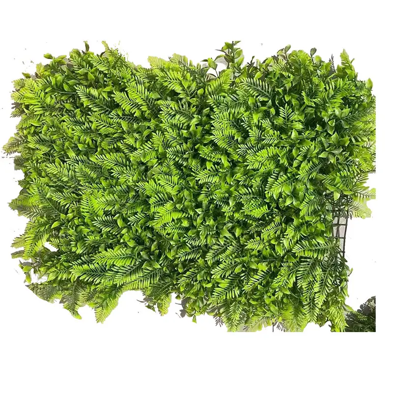 Kunstmatig Groen Wandpaneel Kunstmatige Heggenhekpanelen Groene Planten Matten Groene Planten Decoratieve Panelen