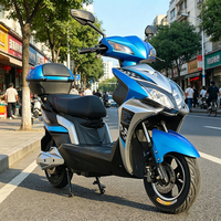 Scooter électrique homologué EEC, 1500W, 60 km/h, longue autonomie, batterie amovible, GPS antivol, scooter électrique pour adultes