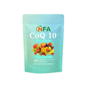 OEM ODM CoQ 10 Masticables Blandos con Coenzima Q10 de Sodio, Apoyo para la Salud del Corazón, la Memoria, la Concentración, los Huesos y los Músculos, Mejora la Energía Celular - Product Image 1