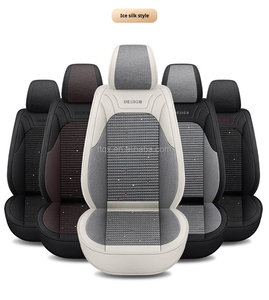 Housses de siège auto en soie glacée premium, ensemble complet pour <span class=keywords><strong>Renault</strong></span> Clio <span class=keywords><strong>Captur</strong></span> Kadjar, ventilées, anti-décoloration, durables, pour 5 sièges, pièces intérieures auto - Product Image 6