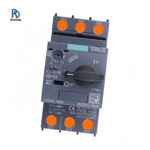 Interruptor de Circuito de Motor Original 3RV2011-1DA10 para Sobrecarga Industrial y Cortocircuitos, Interruptor de Circuito de Motor de Plástico 3RV2011-1DA10 - Product Image 1