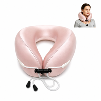 Oreiller de voyage de luxe compact, écologique, lavable, orthopédique, rafraîchissant, en mousse à mémoire de forme, en forme de U, pour le soutien du cou