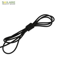 Cordons élastiques ronds en tissu colorés de 1 mm, 2,5 mm, 3 mm, 4 mm, 5 mm, 6 mm, 8 mm, 10 mm pour cordes antichoc en caoutchouc et fils extensibles, cordon élastique de 2 mm