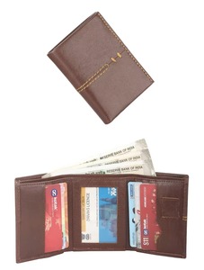 Cartera compacta de piel de vaca auténtica para hombre con diseño ajustado para llevarla fácilmente en pantalones vaqueros de oficina y bolsos de viaje - Product Image 2