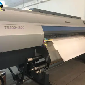 Yüksek hızlı mürekkep püskürtmeli Mimaki TS500-1800 süblimasyon yazıcı GEN5 baskı kafası demo yazıcı