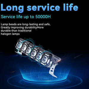 ไฟ LED H7 รุ่นใหม่ ขายดี 6smd กำลังไฟ 140W ไฟสปอร์ตไลท์สองสี กันน้ำ สำหรับรถยนต์ รถเอทีวี และมอเตอร์ไซค์ - Product Image 5