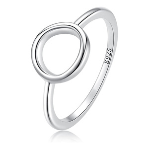 Qings Classic Platinum Plated 925 Sterling Silver Zircon Engagement Band <b>Rings</b> Invisible Setting Women's Anniversary Wedding - Product Image 1