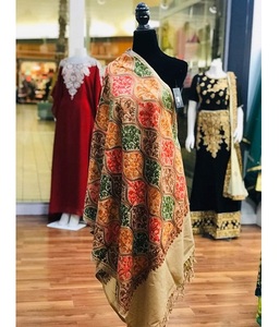 Traditional Embroidered Viscose Shawl Digital Print Long Fringe Winter <b>Scarf</b> Soft Warm Breathable Durable Elegant Fashion - Product Image 1