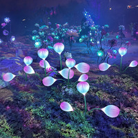 Lampu Buah Kiwi Seri LED "Wonder Grass" Pohon dan Bunga Buatan Bioluminesen Kustom