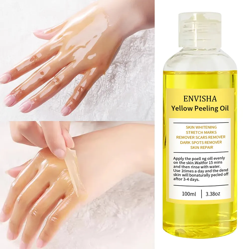 Forte efficace cura delle mani idratante Peel Off olio di cera per le mani idratante esfoliante nutriente olio Peeling per la pelle