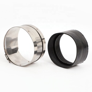 Chất lượng cao <span class=keywords><strong>2</strong></span> inch đường kính lớn loại một khớp nối hubless với miếng đệm cao su hấp dẫn giá thấp phụ kiện đường ống - Product Image 5