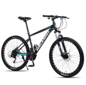 <span class=keywords><strong>Bicicleta</strong></span> <span class=keywords><strong>de</strong></span> Montaña MTB con Acabado Brillante, Cuadro <span class=keywords><strong>de</strong></span> Acero al <span class=keywords><strong>Carbono</strong></span> <span class=keywords><strong>de</strong></span> 24/26 Pulgadas y 21 Velocidades, Horquilla <span class=keywords><strong>de</strong></span> Acero, Suspensión Delantera, Freno <span class=keywords><strong>de</strong></span> Disco, Llanta <span class=keywords><strong>de</strong></span> Acero - Product Image 2