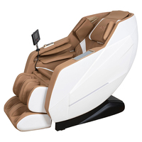 Zero Gravity Luxus Moderner Ganzkörper-Massagesessel mit Luftdruck, Wärme und Shiatsu-Funktion