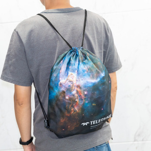 <span class=keywords><strong>Sac</strong></span> réutilisable à cordon 210D RPET pour ciel étoilé <span class=keywords><strong>Sac</strong></span> à provisions promotionnel à impression numérique par sublimation <span class=keywords><strong>Sac</strong></span> à <span class=keywords><strong>dos</strong></span> pour chaussure - Product Image 6