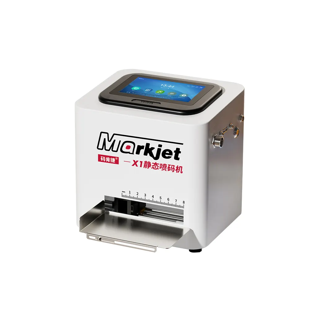 Printer Inkjet industri genggam statis efisien tinggi untuk mesin cetak plastik kecil kantong makanan