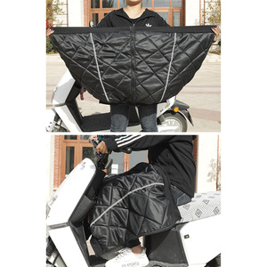 Motorcycle <b>Leg</b> <b>Warmers</b> Windproof Thickened Winter Knee Protection For Cycling Outdoor Use - Product Image 5