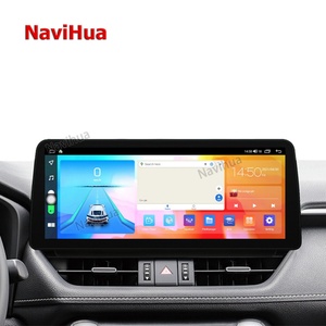 Navihua 12.3" Car Android Touch Screen Radio 360 Camera Carplay Auto GPS Stereo Multimedia Car DVD <b>Player</b> for Toyota RAV4 2020 - Product Image 1