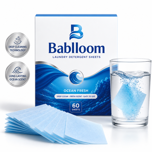 Tablettes détergent Oem Odm écologiques, 100 pièces, séchage de feuilles de détergent, savon, <span class=keywords><strong>lessive</strong></span> - Product Image 1