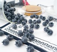 Kunstmatige bosbessen nepfruit bosbessen realistische simulatie blauwe bessen voor doe-het-zelf fotografie rekwisieten